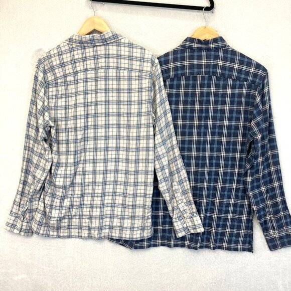 Lot of 2 Abercrombie & Fitch Soft Button Up Shirt Womens Medium M Lightweight - Picture 2 of 16